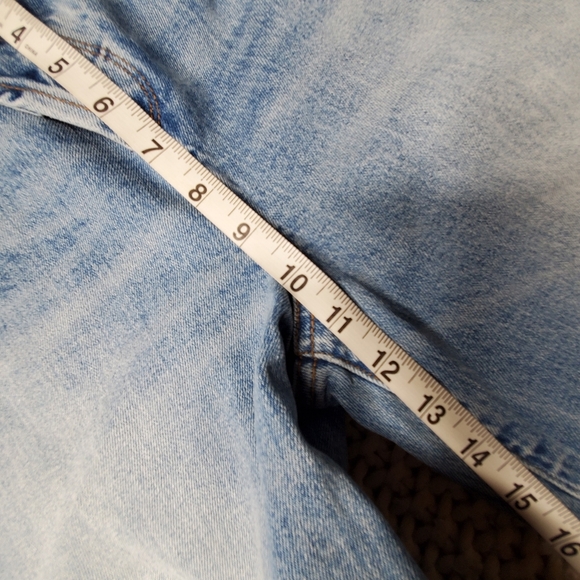 Blanknyc Wide Leg jeans size 26 button fly blue  nwt - Picture 3 of 9